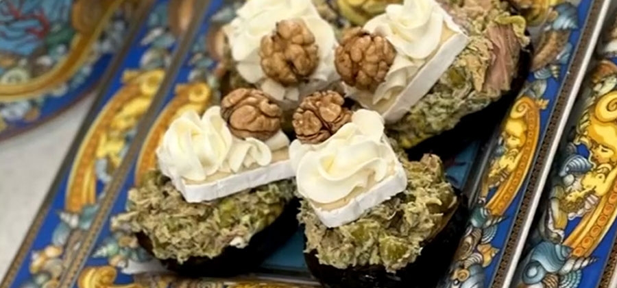 Stuffed eggplant by Yazdanparast