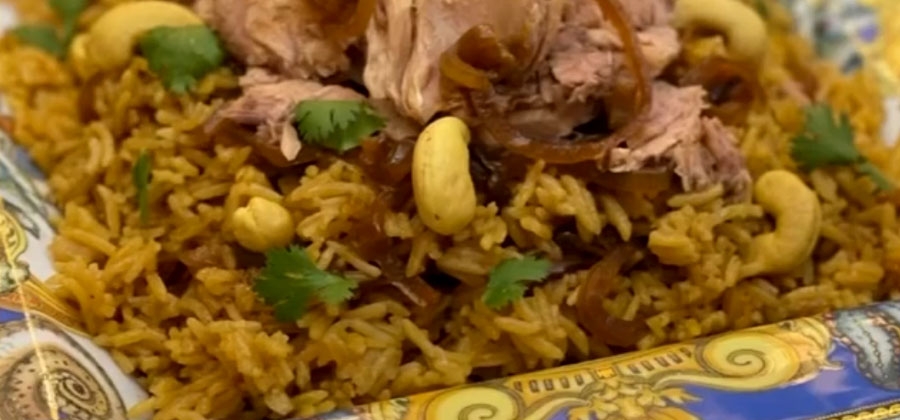 Biryani with Vilora tuna
